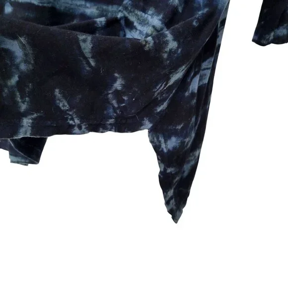 Sevya Handmade Tie-Dye V-Neck Asymmetrical Hem Tunic Top L Bundle of Two - Picture 9 of 10